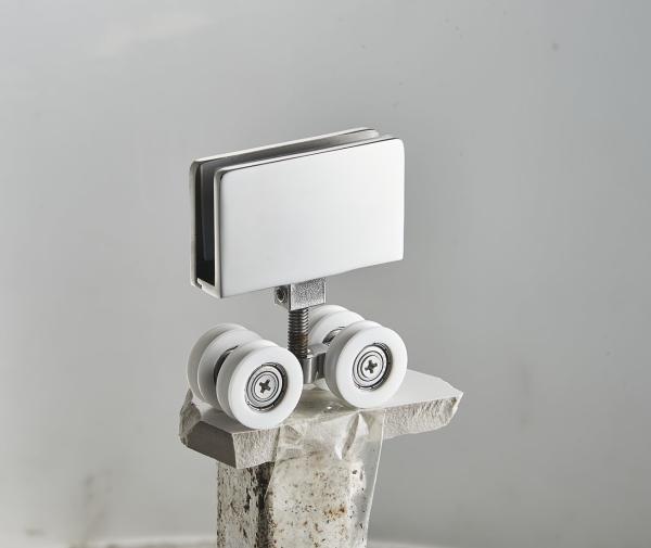 Polished 25mm Grooved Hanging Sliding Door Rollers Shower Room Parts