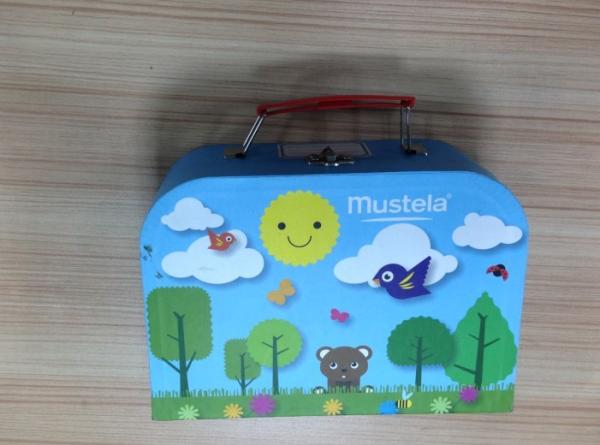 fine pur handmade handle gift box for xmas gift children box gift party gift