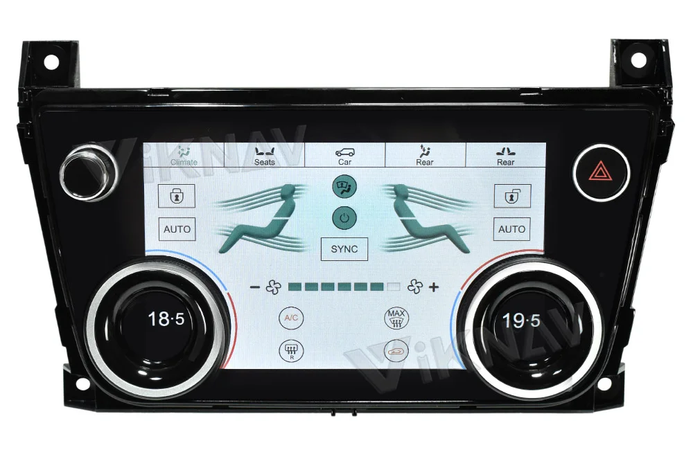 Android10 LCD Автомобильный кондиционер Климатический блок управления Панель для Jaguar XJ XJL 2009-2018