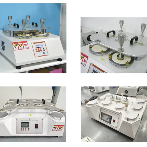 Fully Automated High-Precise Martindale Abrasion Tester with LCD Counter Display for Textile Fabric Testing