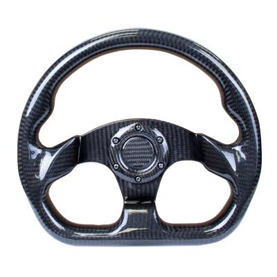 volante feito à máquina planície da fibra do carbono de 12k 24K no Odm do carro de competência