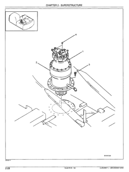 MFC160 Swing Motor For SK250-8 SK260-8 LQ15V00015F1 Excavator Slewing Motor