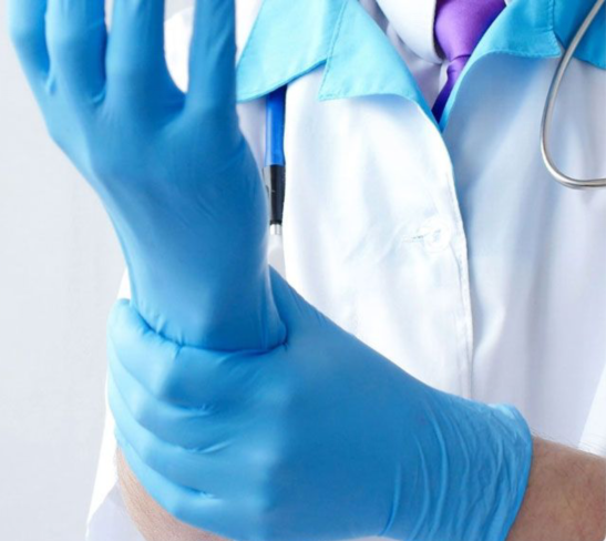 Household Disposable Nitrile Glove 9 Inches XL Nitrile Medical Examination Gloves