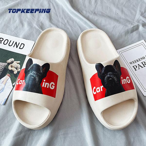 OEM Ethylene Vinyl Acetate Summer Beach Cartoon Women Yezzy Slides