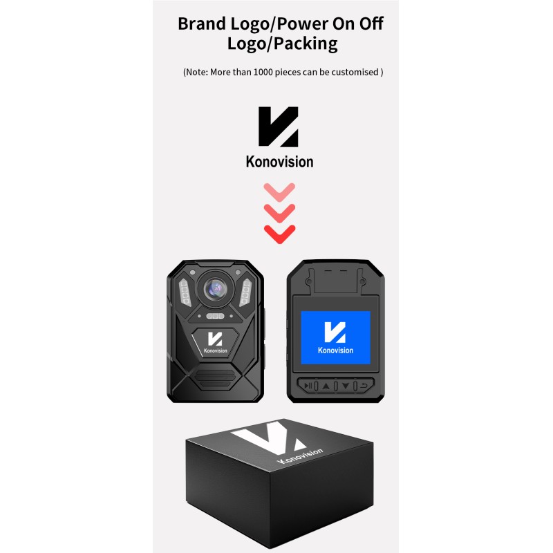 Mini 48MP 4K UHD High Relosution 16X Zoom Body Worn Camera With IP66 Waterproof and WIFI GPS Wearable Camera for Video Recording