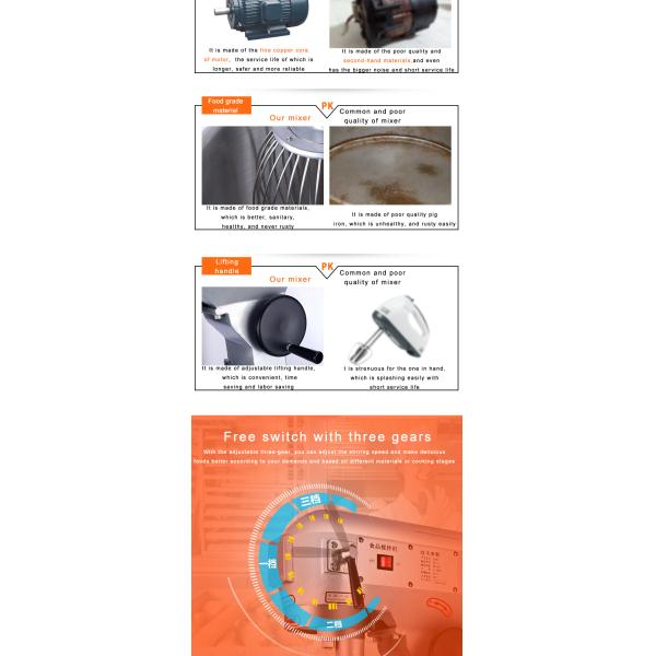 Электрический 65 кг нержавеющей стали спиральные части пирожные тесто смесителя для вашей выгоды