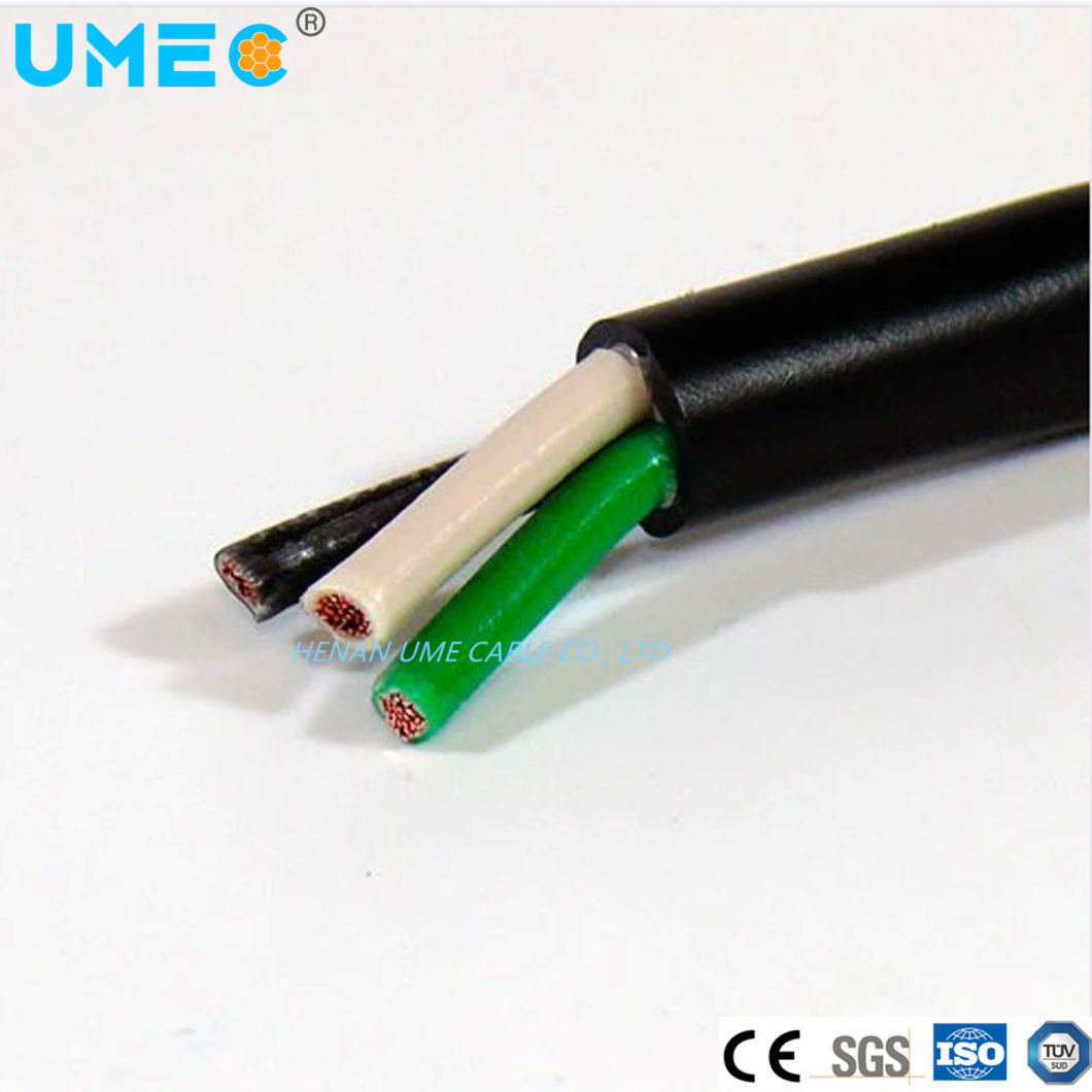 Стандарты 0.6/1KV 12/14 AWG Медный проводник TSJ кабель с материальной формой круглый провод