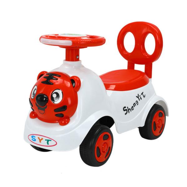 Basic Seat Type Car Style Push Around Buggy Toddler Ride On Toy for Boys and