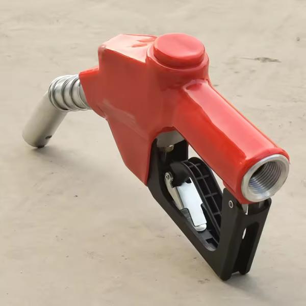 1 Inch Diesel Fuel Dispenser Aluminum Alloy Self Sealing Fuel Gun 25mm Outer Size
