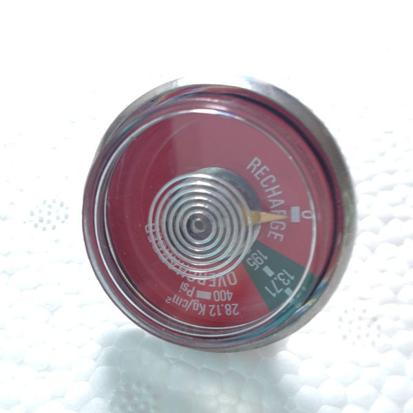 spring pressure gauge for extinguisher valve D30 & 37