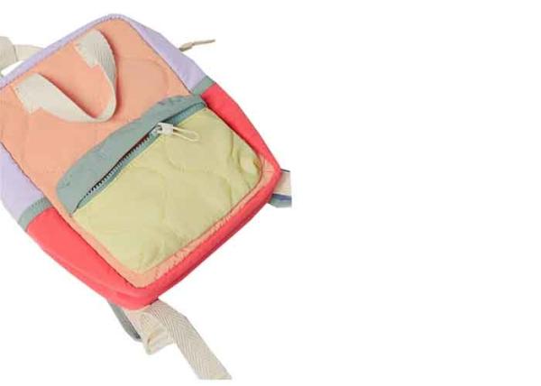 Unisex Polyester Backpack One Zipper Backpack With Adjustable Straps
