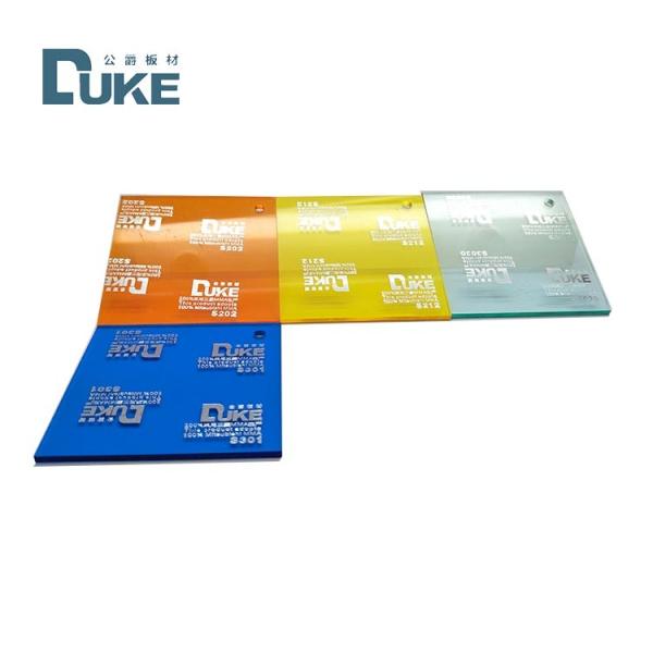 2мм 3мм 5мм Термоустойчивый акриловый лист рекламная доска 1,2 г/см3
