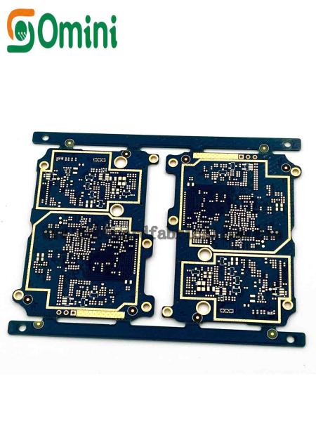 Fabricação Soldermask azul da placa do PWB do OEM 6L para o módulo de controle eletrônico
