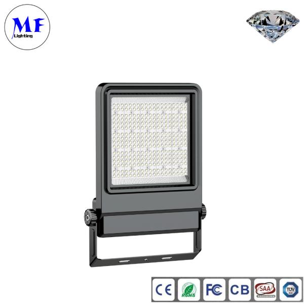 IP66 10-300W Ajustável Alumínio de Alta Potência Luz de Inundação LED Para Com Espaços Aéreos Isolados Impermeáveis Instalações Desportivas