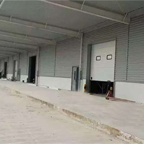 High-Strength Steel Industrial Sectional Overhead Door For Automotive Parts Facilities