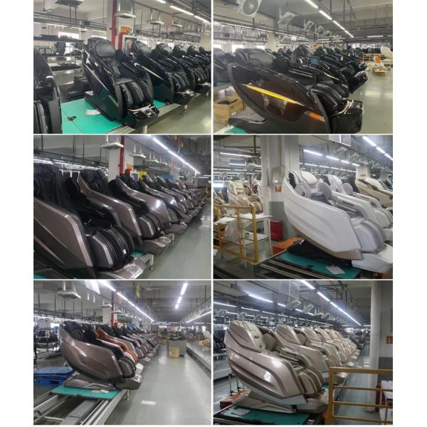 AI Voice 136cm SL Track 4D Massage Chair With ABS Cover