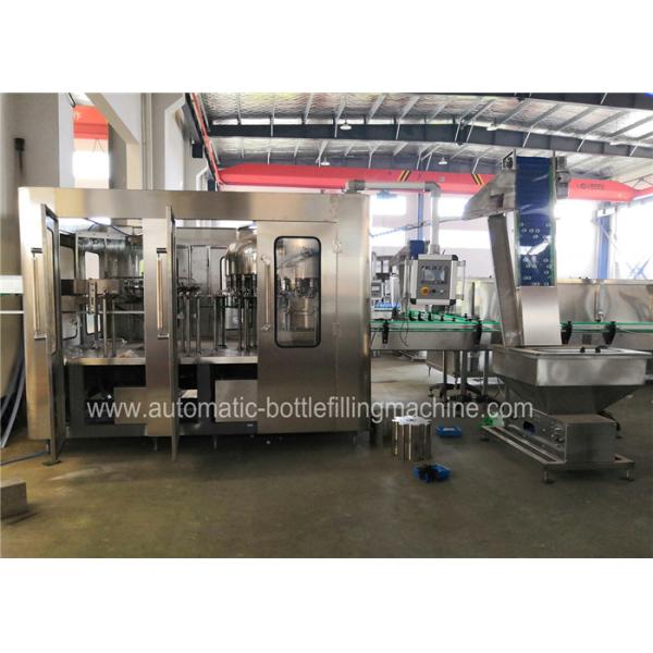SUS Automatic Water Bottle Filling Machine , Pet Water Bottling Equipment