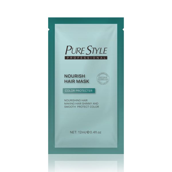 12ml Conditionneur et masque capillaire maison 100% bio pour des cheveux lisses et brillants, couleur préservée