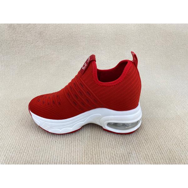 Red Ladies Flatform Loafers Summer Women'S Casual Comfortable Platform Loafers