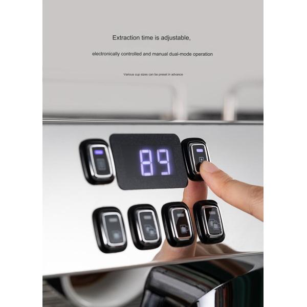 Adjustable Extraction Water Temperature Professional Grade Espresso Machine for Coffee