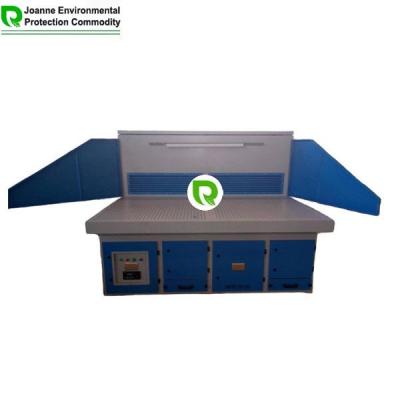 Prefilter Anti Static Extraction Downdraft Grinding Table For Sanding Works Dust Treatment