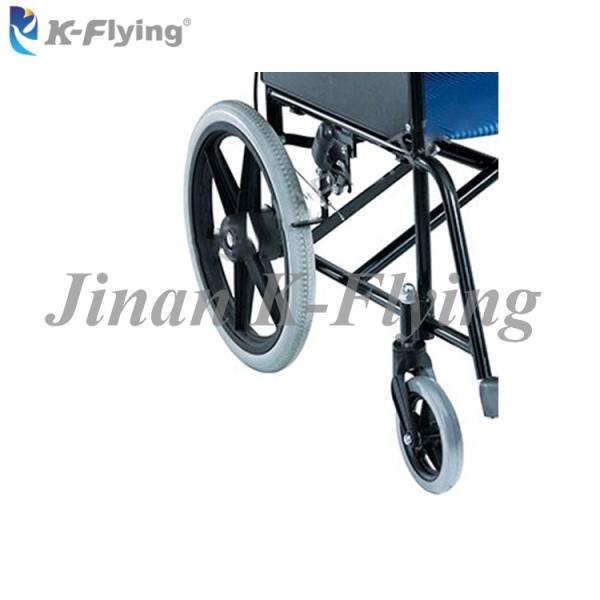 Aluminum Medical Rehabilitation Equipment Adjustable Manual Wheelchair For Elderly