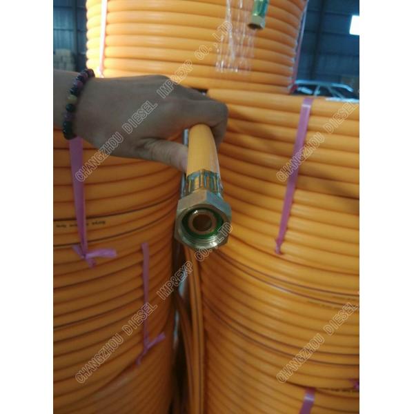 8.5MM Agricultura pulverizador Peças pulverizador mangueira tubo de nylon trançado tubo de alta pressão com bocal de cobre