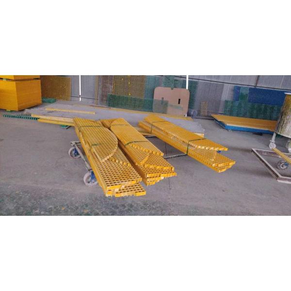 Усиленные панели пластиковой стеклоткани гратинг, настил решетки стеклоткани