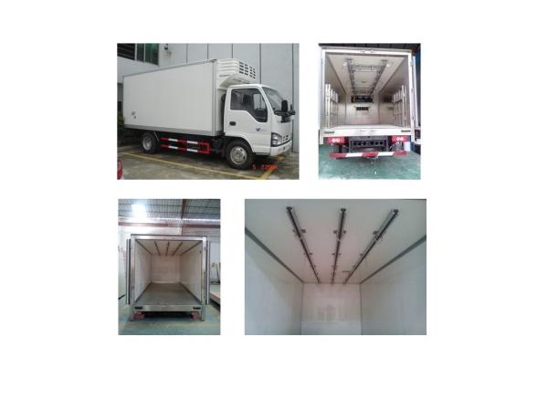 Consistent and Stable Meat Delivery Refrigerated Truck Body with High Pressure Forming