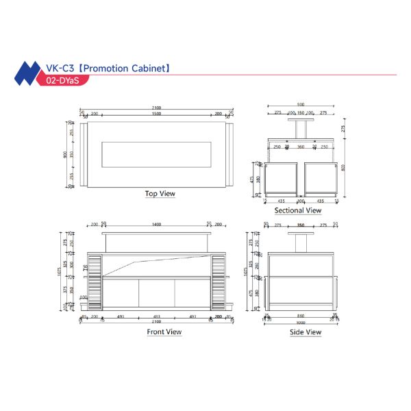 Promotion Makeup Retail Display Display Showcase Store Racks And Fixtures