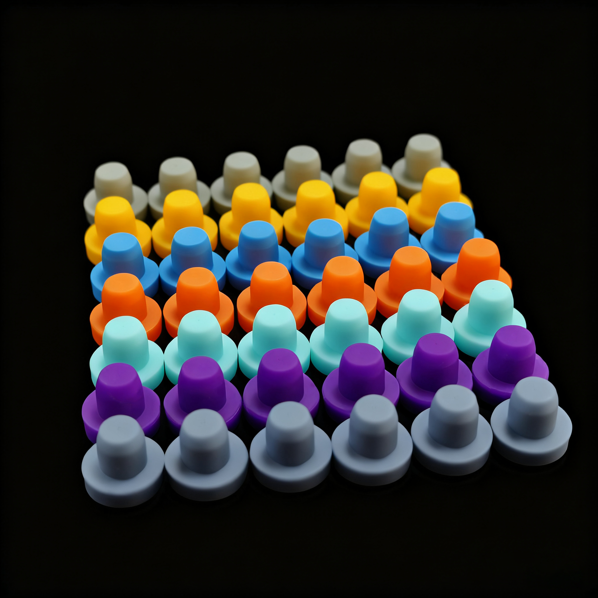 Reusable And Easy To Clean Silicone Plug Transparent And Flexible Elastic Material Offering Industrial Sealing Solutions