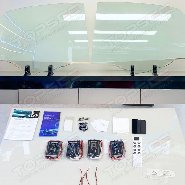 Self Healing Sand Proof Anti Scratch PDLC Smart Film for Electric Switchable Privacy Protection
