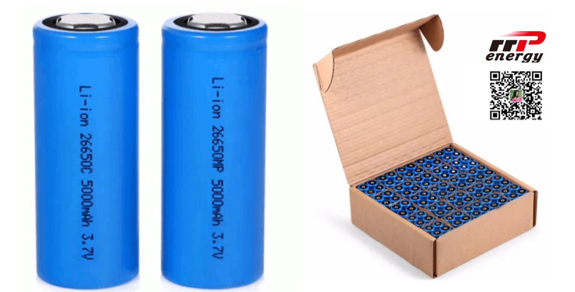 Батареи 3.7V 26650 5000mAh иона лития скутера EV перезаряжаемые