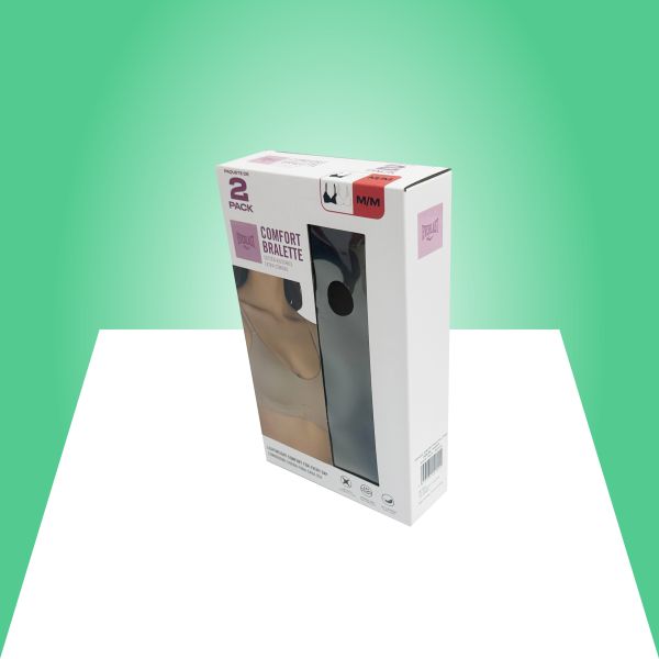 Clear Color PDQ Tray Display with Easy Assembly and 1 Year Warranty for Retail Presentation