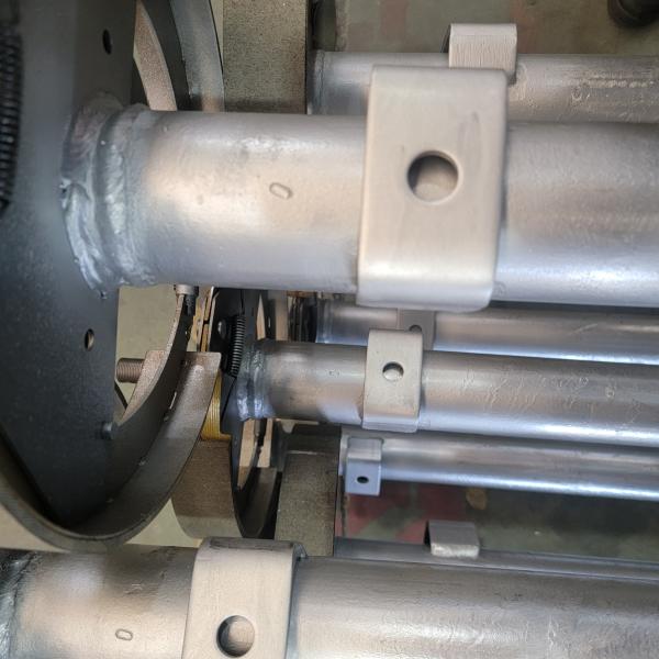 76MM 6000 Lb гальванизировали цапфы трейлера передвижного дома цапфы кручения