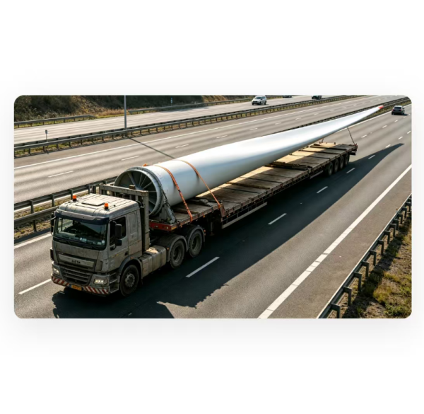 Oversized Cargo Truck Freight Shipping For Heavy Haul / Specialized Transport Solutions
