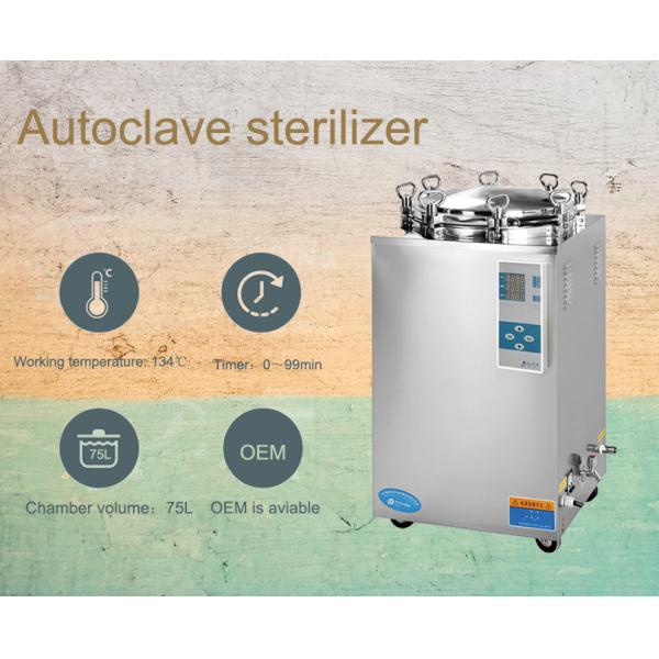 220/380V Automatic Control Steam Sterilizer Portable High Pressure Autoclave