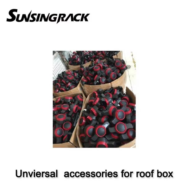 Quick clamp kit+ Universal Car Roof Box Accessories with Aluminum for Exterior Car Lock Parts & Accessory Turning Parts