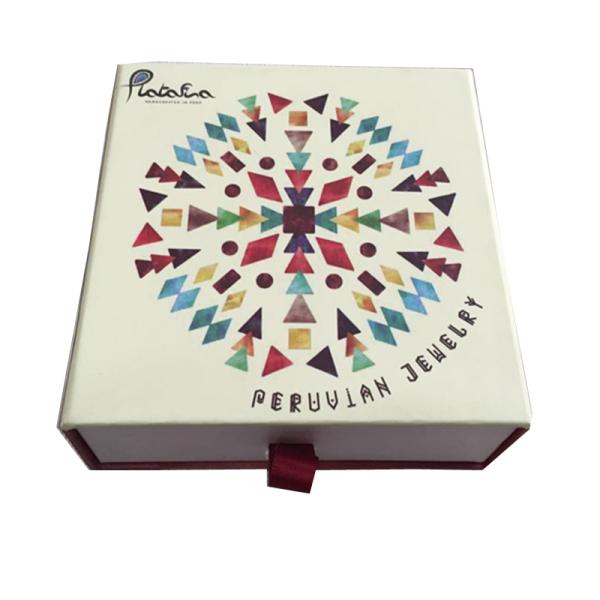 CMYK157 Art Sliding Paper Box Custom Size Foam Insert For Packaging