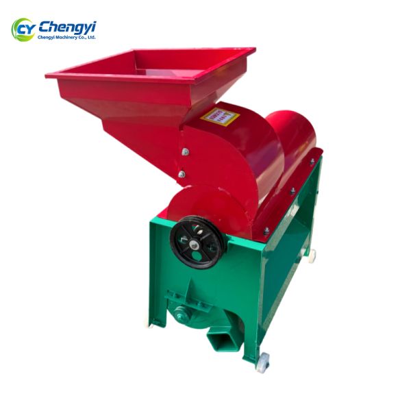 Steel Hammer Corn Thresher Machine Efficient Grain Separator Milling Farm Equipment