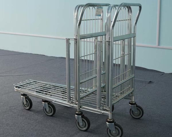 Silver Logistics Trolley Grocery Hand Pull Carts L*W*H 1003*670*1153 Size
