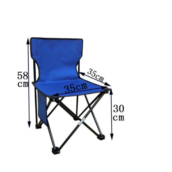 Outdoor Folding Beach Chair With Custom Printable Logo 600d Oxford Cloth Material