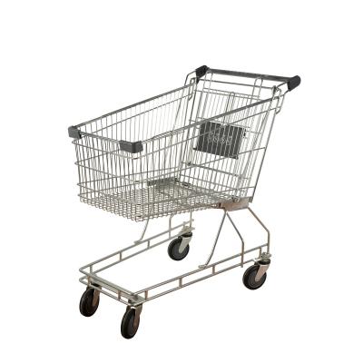 Carros de aço por atacado australianos do trole 125L das compras na mercearia do supermercado do estilo