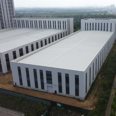 Structure préfabriquée en acier cadre d'entrepôt Q235B Q355B
