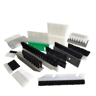 Máquinas de escova de papelão industrial de PP / PVC Escova de papelão de nylon de limpeza de cinzas Escova de máquina de ferramenta CNC Escova de papelão de PVC limpa