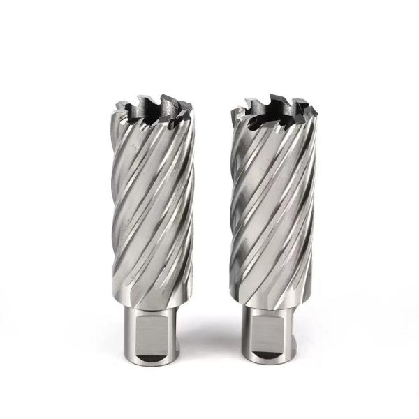 35mm Cut Diameter HSS Annular Cutter Drill Bit 19.05mm Weldon Shank 75mm Cutting Depth Depth