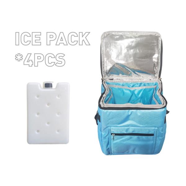 Soft Cooler Bag Optional Temperature Display For Medical Cold Chain Logistics With Ice Packs
