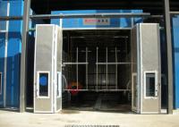Linha do teste de chuveiro do trem da sala da cabine do teste de água para o ônibus/caminhão
