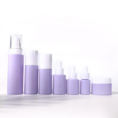Os cosméticos que empacotam a garrafa redonda dos cuidados com a pele da garrafa do conta-gotas 15/20/30/40/50/100ml ajustaram PC150