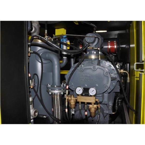 Lubricated LGCY-12/10 Kaishan Air Compressor / Portable Diesel Screw Air Compressor